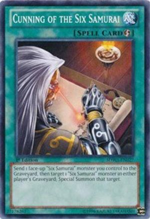 Cunning of the Six Samurai (Common) (SDWA-EN027) - Structure Deck: Samurai Warlords 1st Edition
