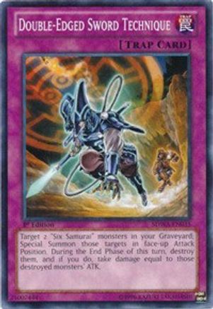 Double-Edged Sword Technique (Common) (SDWA-EN035) - Structure Deck: Samurai Warlords 1st Edition