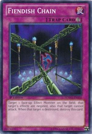 Fiendish Chain (Common) (SDWA-EN036) - Structure Deck: Samurai Warlords 1st Edition