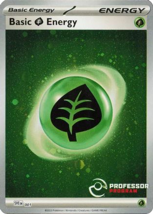 Grass Energy (2023) (001) [Professor Program Promos] Holofoil - Promo