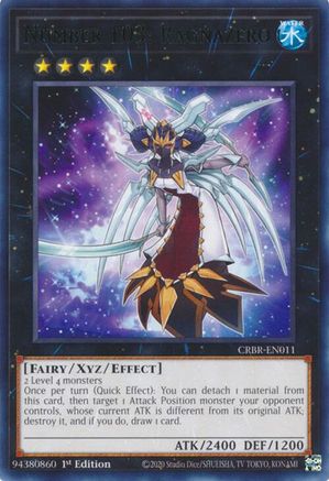 Number 103: Ragnazero (Rare) (CRBR-EN011) - Crossover Breakers 1st Edition