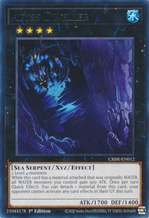 Abyss Dweller (Rare) (CRBR-EN012) - Crossover Breakers 1st Edition
