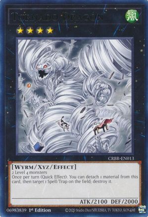 Tornado Dragon (Rare) (CRBR-EN013) - Crossover Breakers 1st Edition