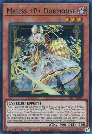Maliss P Dormouse (Super Rare) (CRBR-EN017) - Crossover Breakers 1st Edition