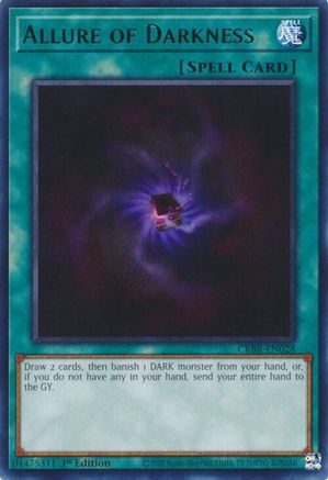 Allure of Darkness (Rare) (CRBR-EN028) - Crossover Breakers 1st Edition