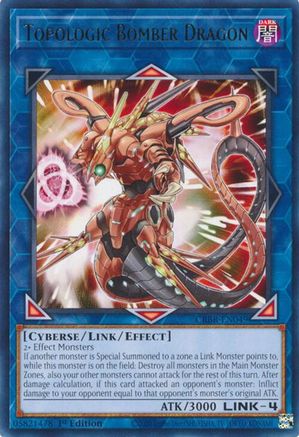 Topologic Bomber Dragon (Rare) (CRBR-EN049) - Crossover Breakers 1st Edition