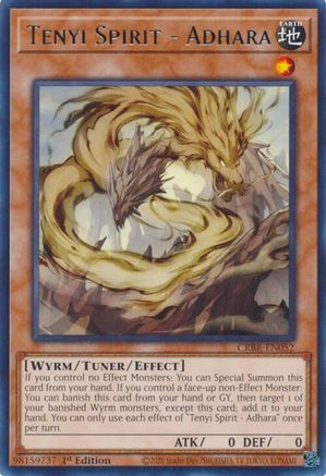 Tenyi Spirit - Adhara (Rare) (CRBR-EN052) - Crossover Breakers 1st Edition