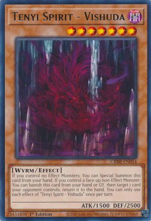 Tenyi Spirit - Vishuda (Rare) (CRBR-EN054) - Crossover Breakers 1st Edition