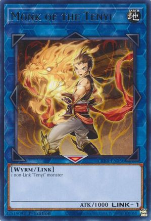 Monk of the Tenyi (Rare) (CRBR-EN056) - Crossover Breakers 1st Edition