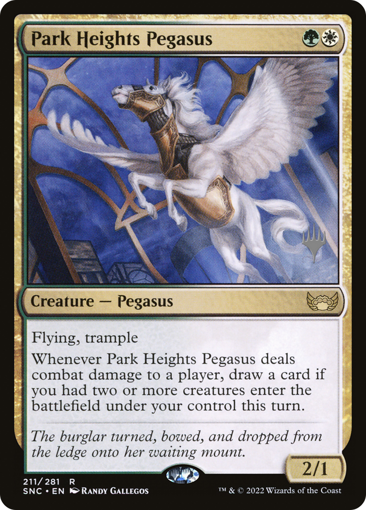 Park Heights Pegasus (PPSNC-211) [Promo Pack: Streets of New Capenna Promos]