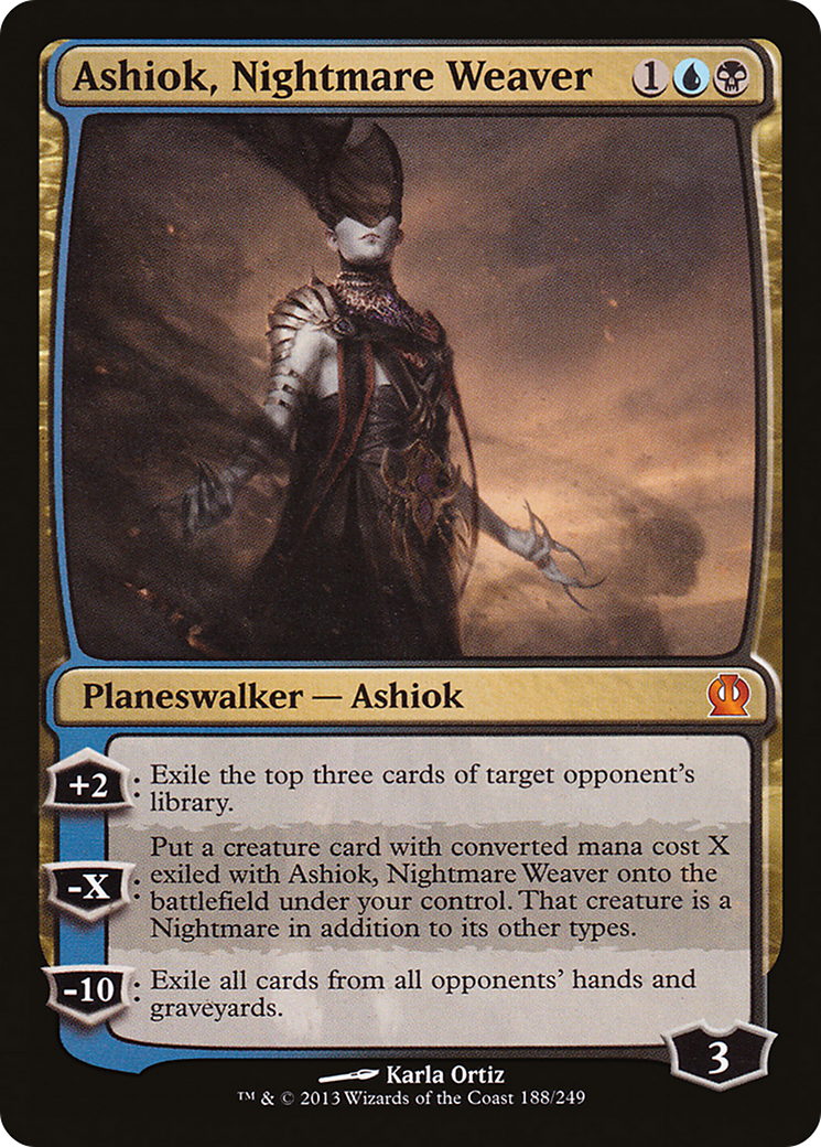 Ashiok, Nightmare Weaver (THS-188) [Theros]