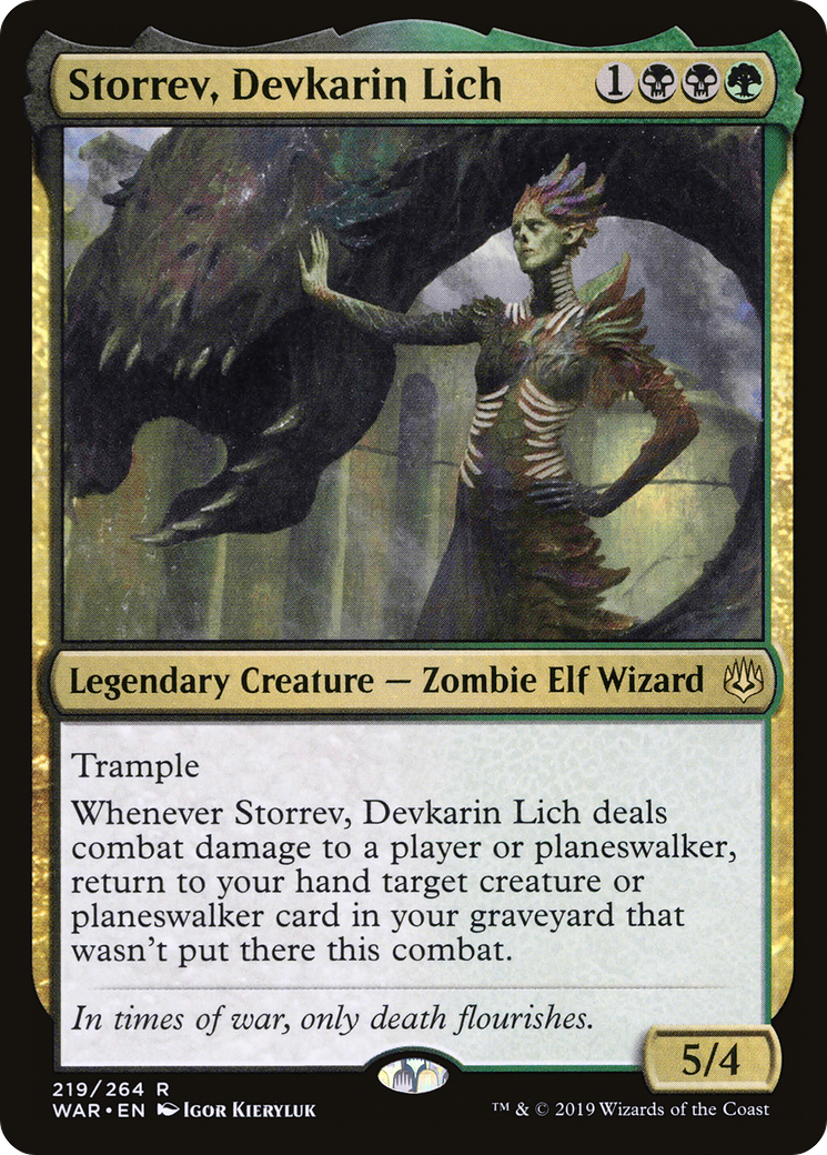 Storrev, Devkarin Lich (WAR-219) [War of the Spark]