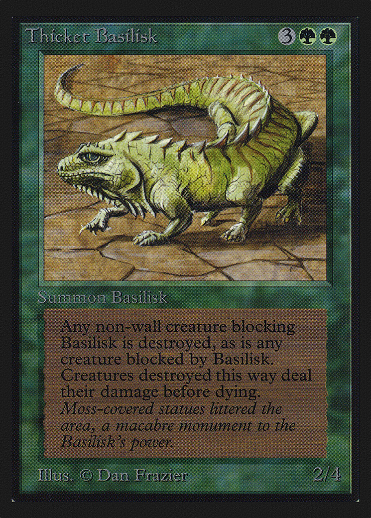Thicket Basilisk (IE) [Intl. Collectors' Edition]