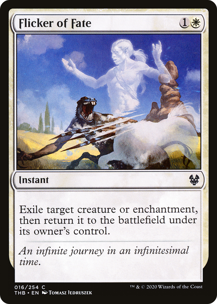 Flicker of Fate (THB-016) [Theros Beyond Death] Foil