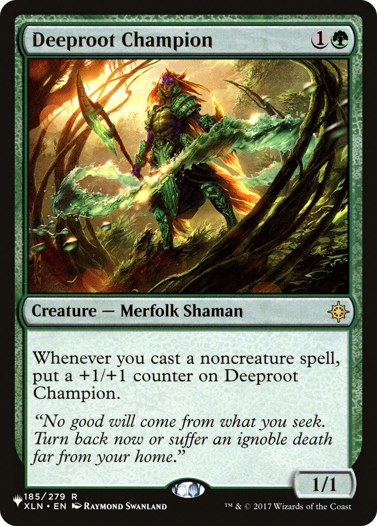 Deeproot Champion (LIST-185/279) [The List]