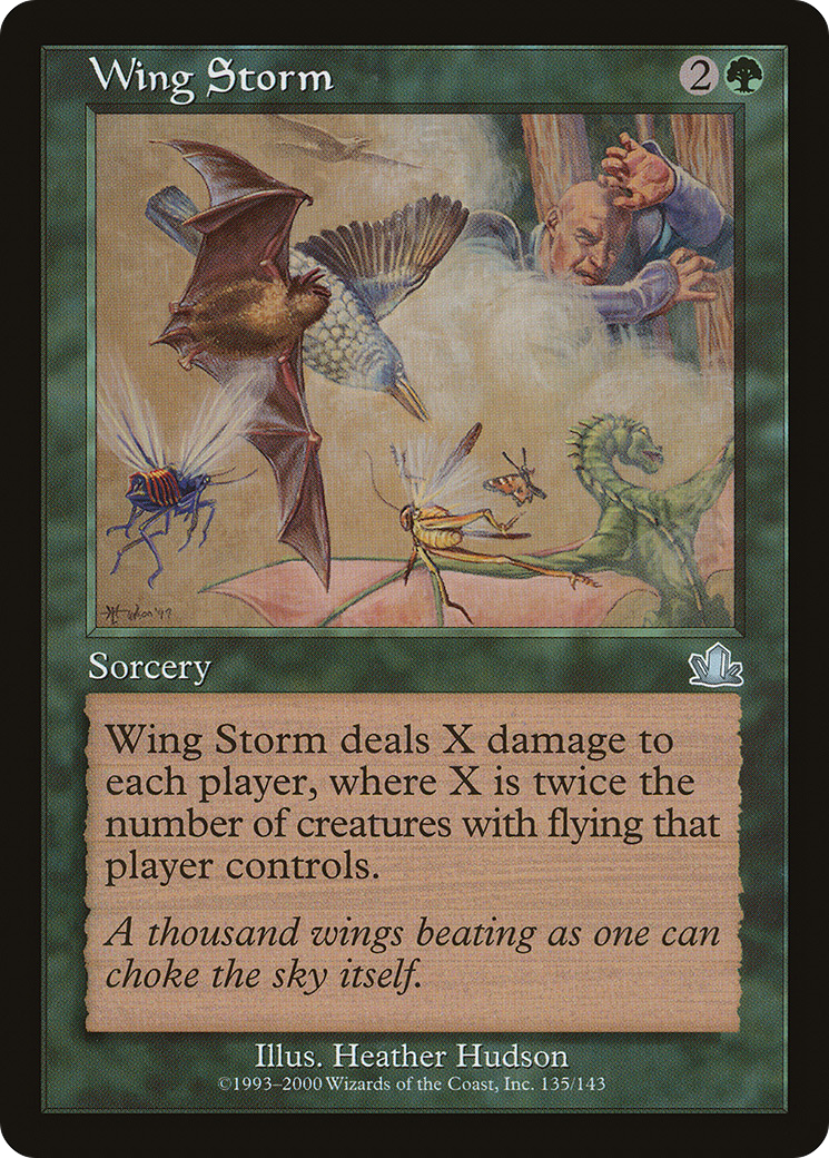 Wing Storm (PCY-135) [Prophecy] Foil