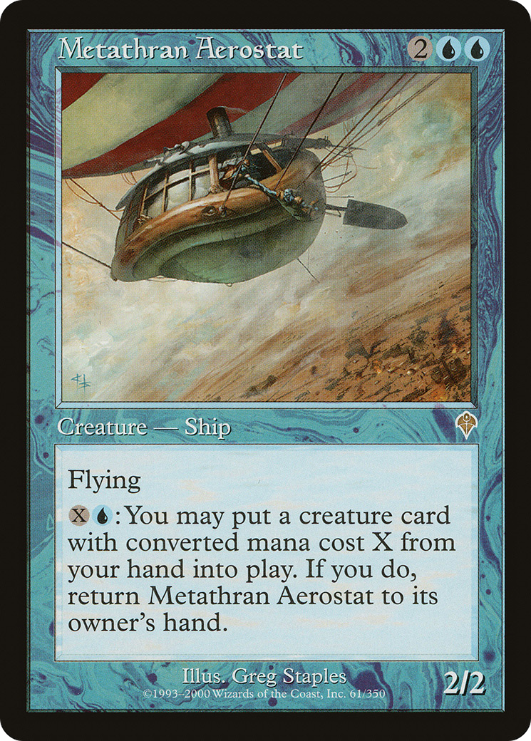 Metathran Aerostat (INV-061) [Invasion] Foil