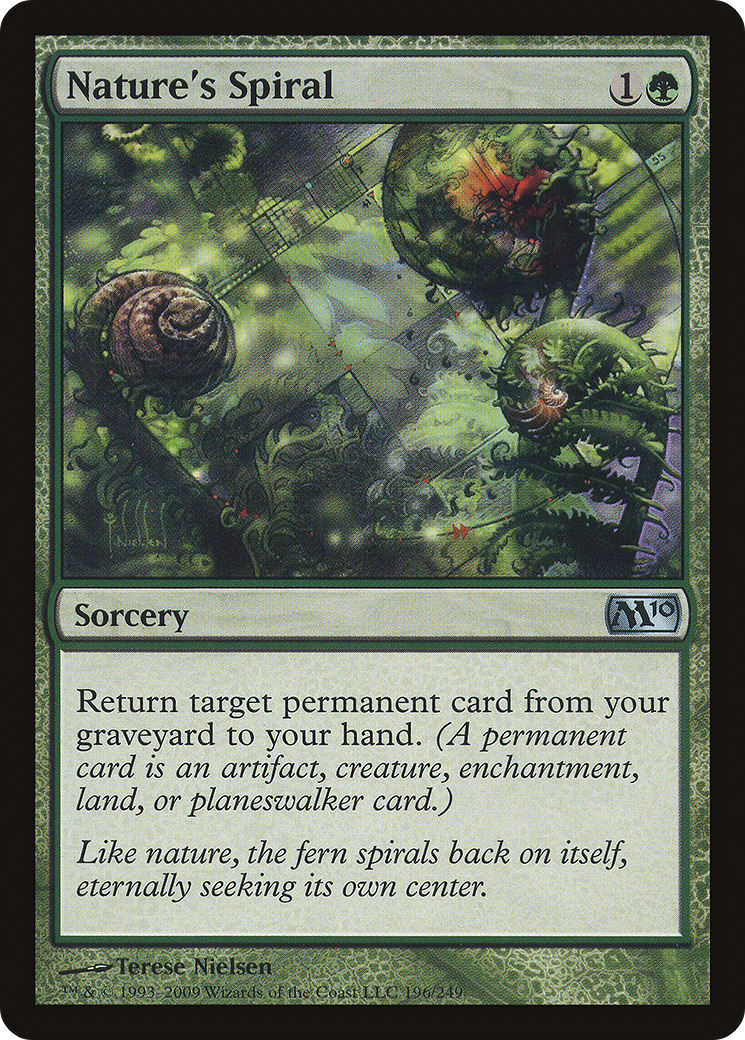 Nature's Spiral (M10-196) [Magic 2010]