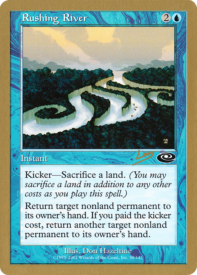 Rushing River - 2002 Raphael Levy (PLS) [World Championship Decks 2002]
