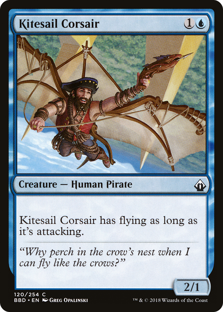 Kitesail Corsair (BBD-120) [Battlebond] Foil