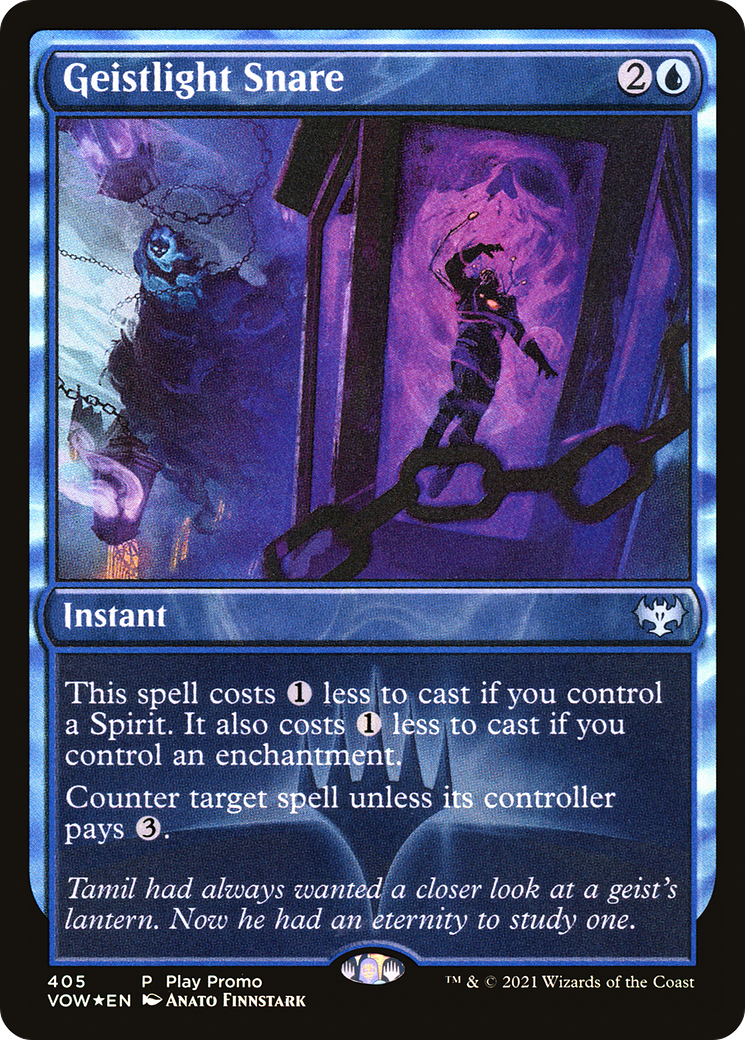 Geistlight Snare (PLAY-405) [Innistrad: Crimson Vow] Foil