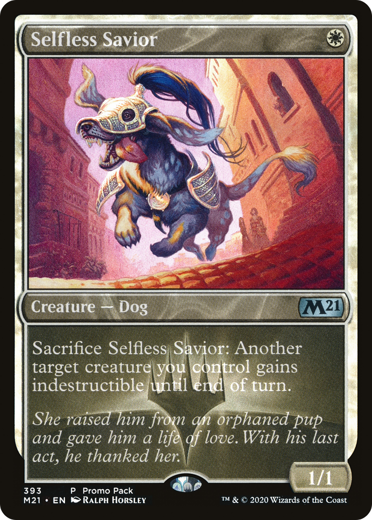 Selfless Savior (PPM21-393) [Promo Pack: Core Set 2021]
