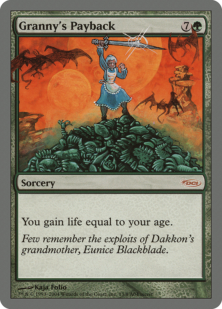 Granny's Payback [Arena League 2004] Foil