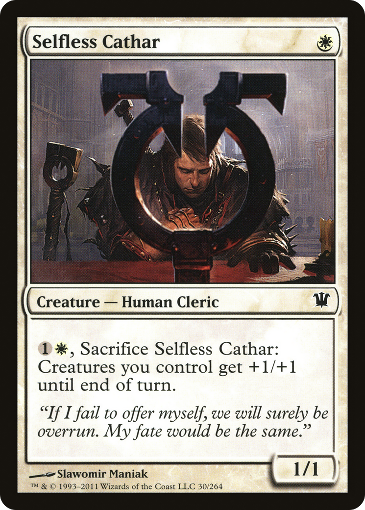 Selfless Cathar (ISD-030) [Innistrad]