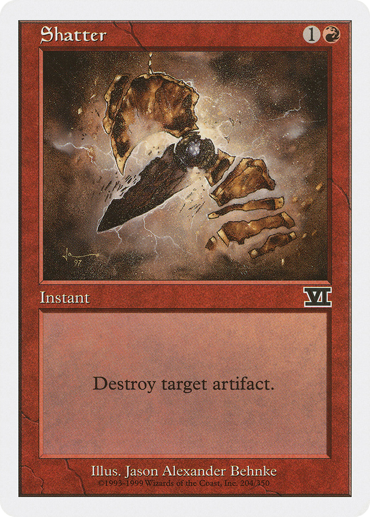 Shatter (6ED-204) [Classic Sixth Edition]