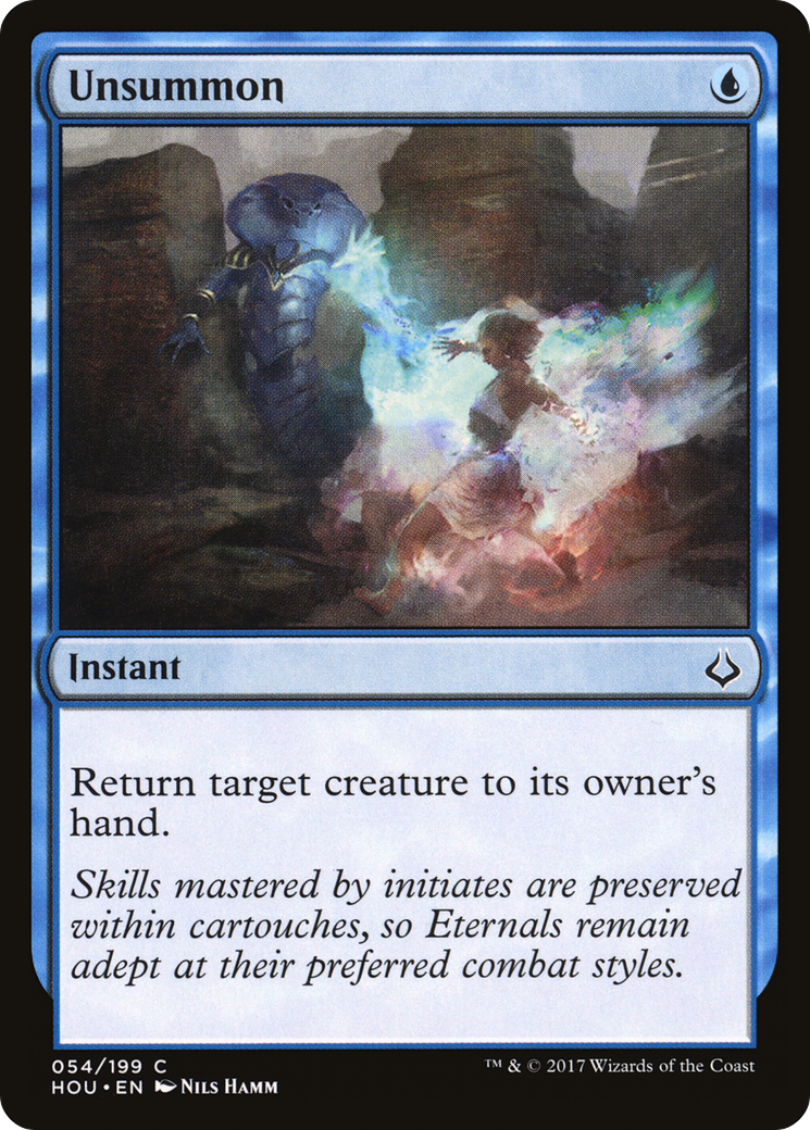 Unsummon (HOU-054) [Hour of Devastation] Foil