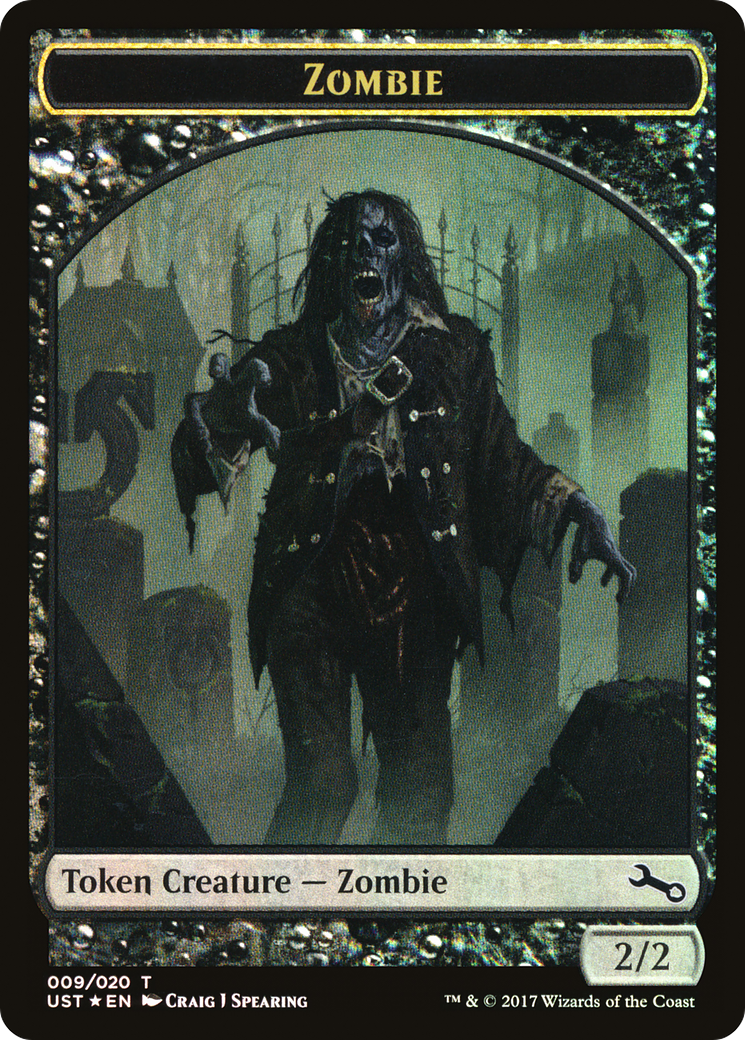 Zombie Token (UST-009) [Unstable Tokens] Foil