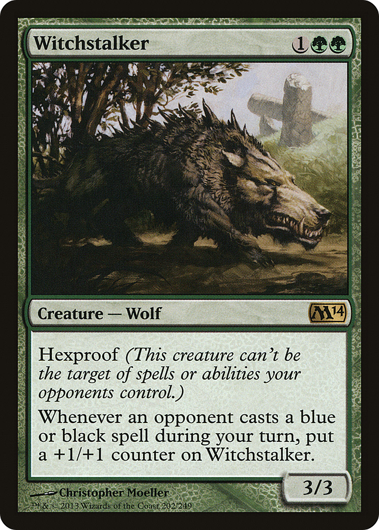 Witchstalker (M14-202) [Magic 2014] Foil