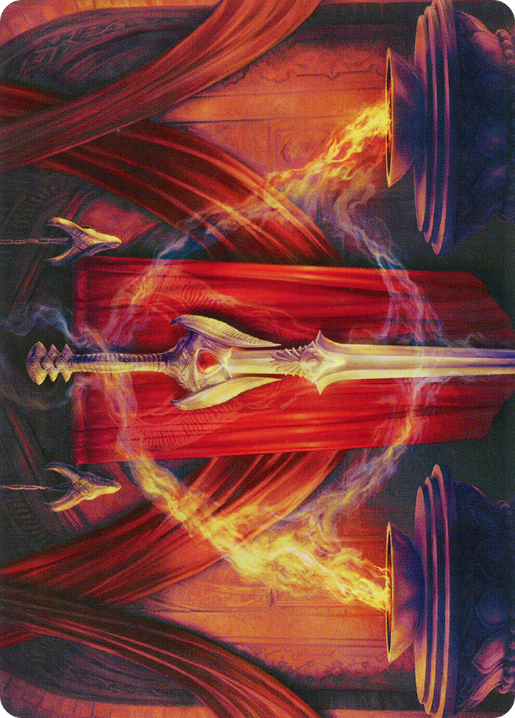 Ramosian Greatsword // Ramosian Greatsword (AMOM-037) (Borderless) [March of the Machine Art Series]