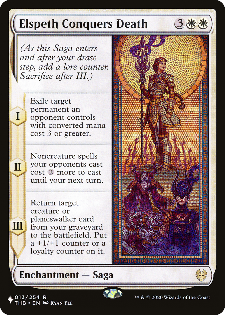 Elspeth Conquers Death (LIST-013/254) [The List]