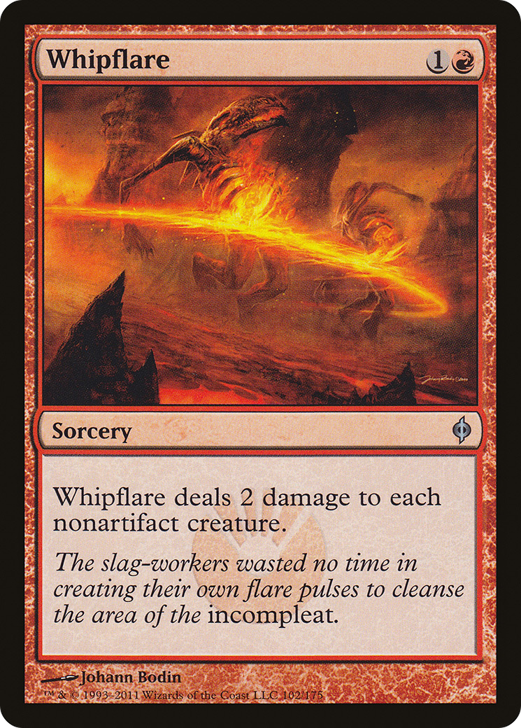 Whipflare (NPH-102) [New Phyrexia] Foil