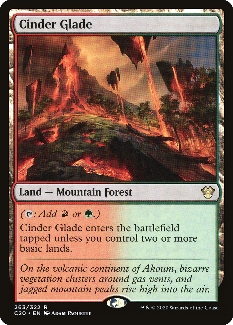 Cinder Glade (C20-263) [Commander 2020]