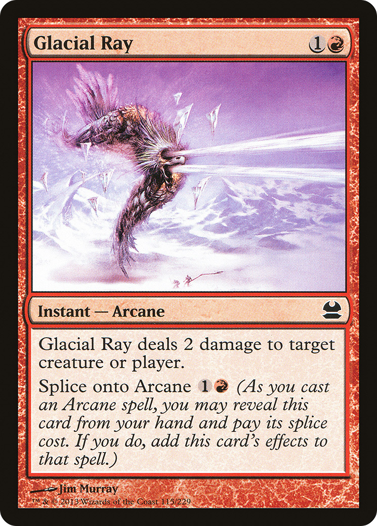 Glacial Ray (MMA-115) [Modern Masters] Foil
