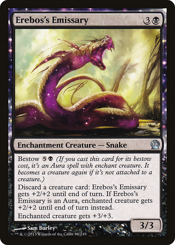 Erebos's Emissary (THS-086) [Theros] Foil