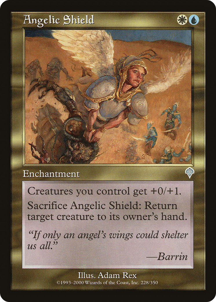 Angelic Shield (INV-228) [Invasion] Foil