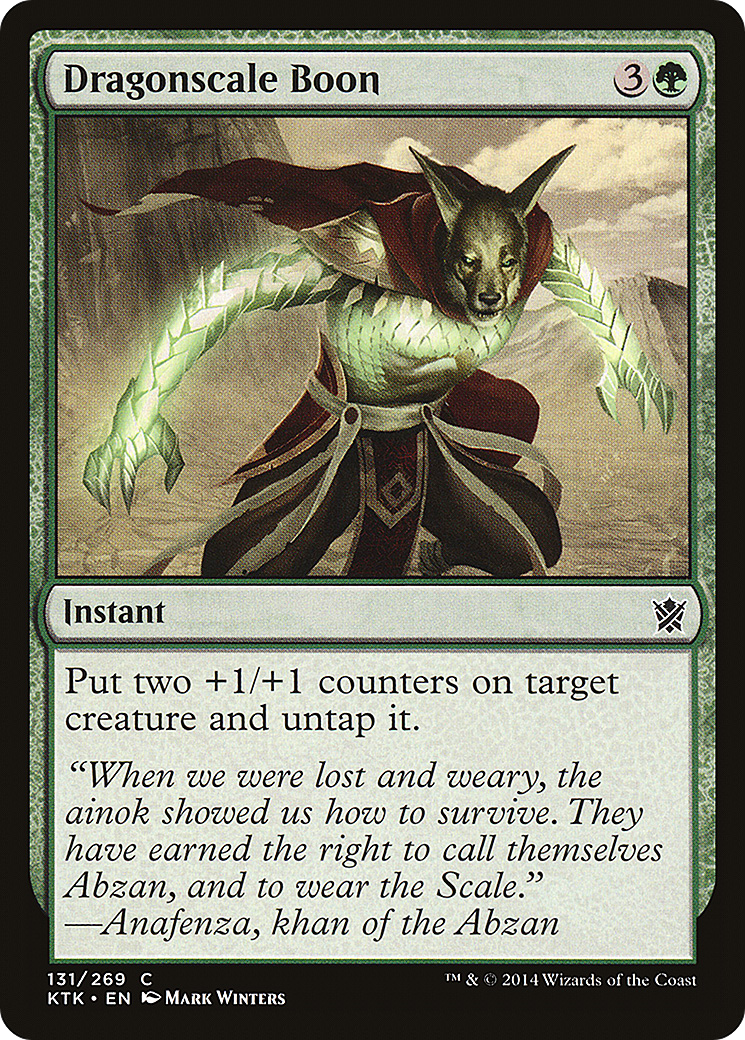 Dragonscale Boon (KTK-131) [Khans of Tarkir]