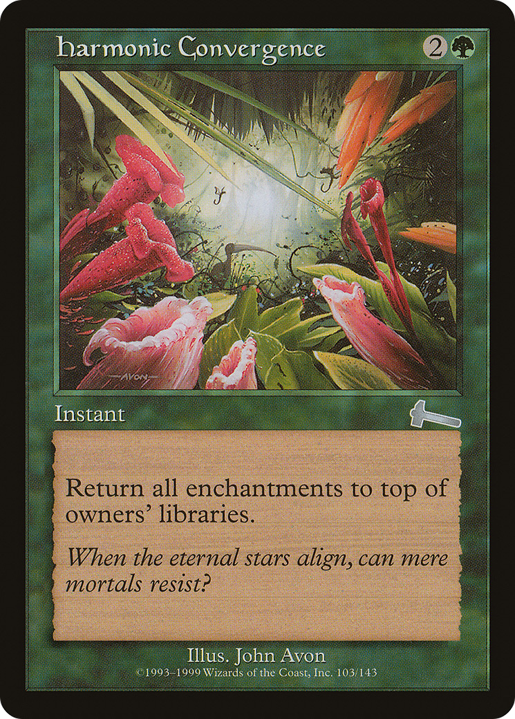 Harmonic Convergence (ULG-103) [Urza's Legacy] Foil