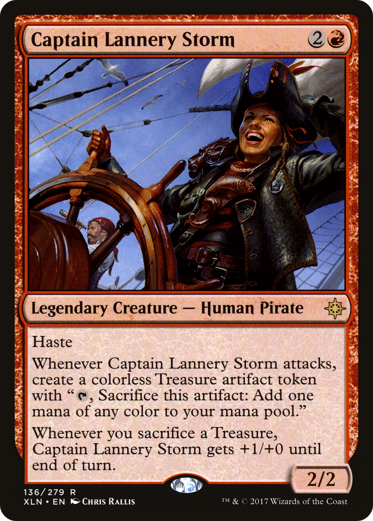 Captain Lannery Storm (XLN-136) [Ixalan]