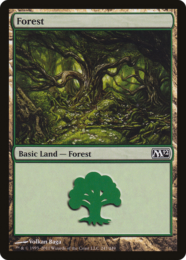 Forest (M12-247) [Magic 2012]