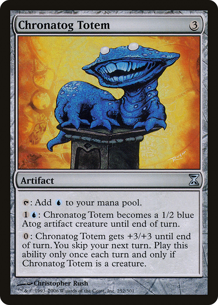 Chronatog Totem (TSP-252) [Time Spiral]