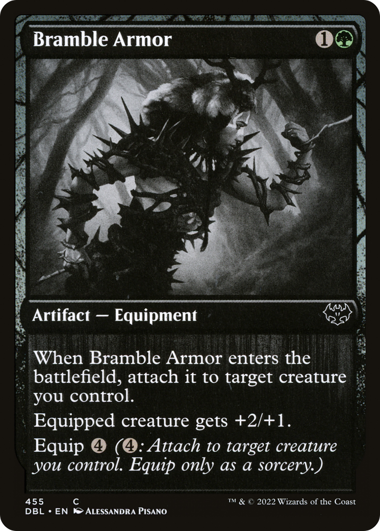Bramble Armor (DBL-455) [Innistrad: Double Feature] Foil