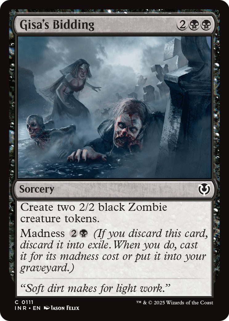 Gisa's Bidding - Foil [Innistrad Remastered]