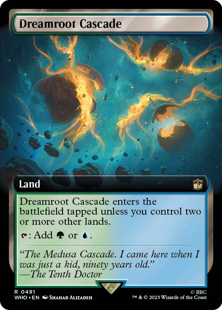 Dreamroot Cascade (Extended Art) (WHO-491) [Doctor Who] Foil
