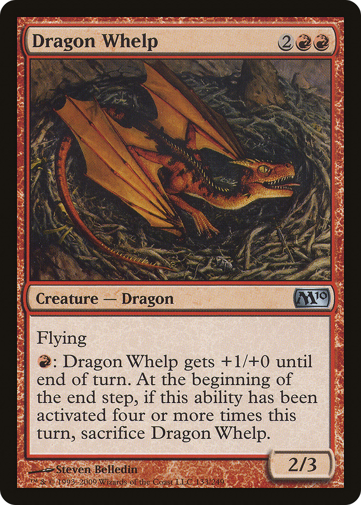 Dragon Whelp (M10-133) [Magic 2010] Foil