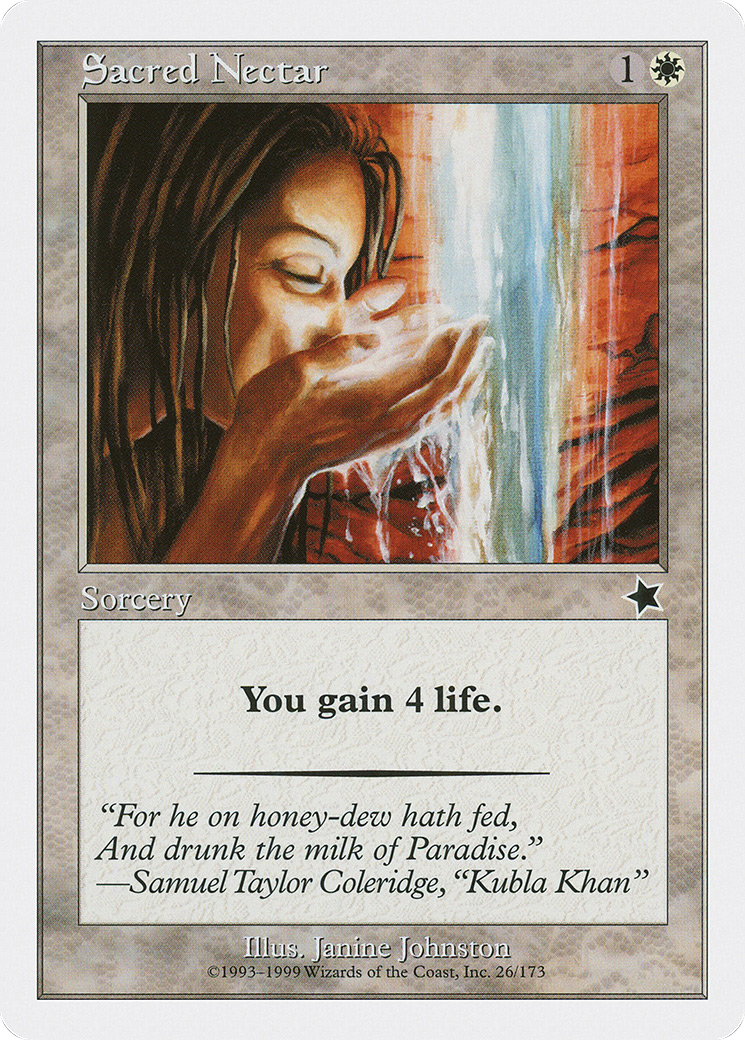 Sacred Nectar (S99-026) [Starter 1999]
