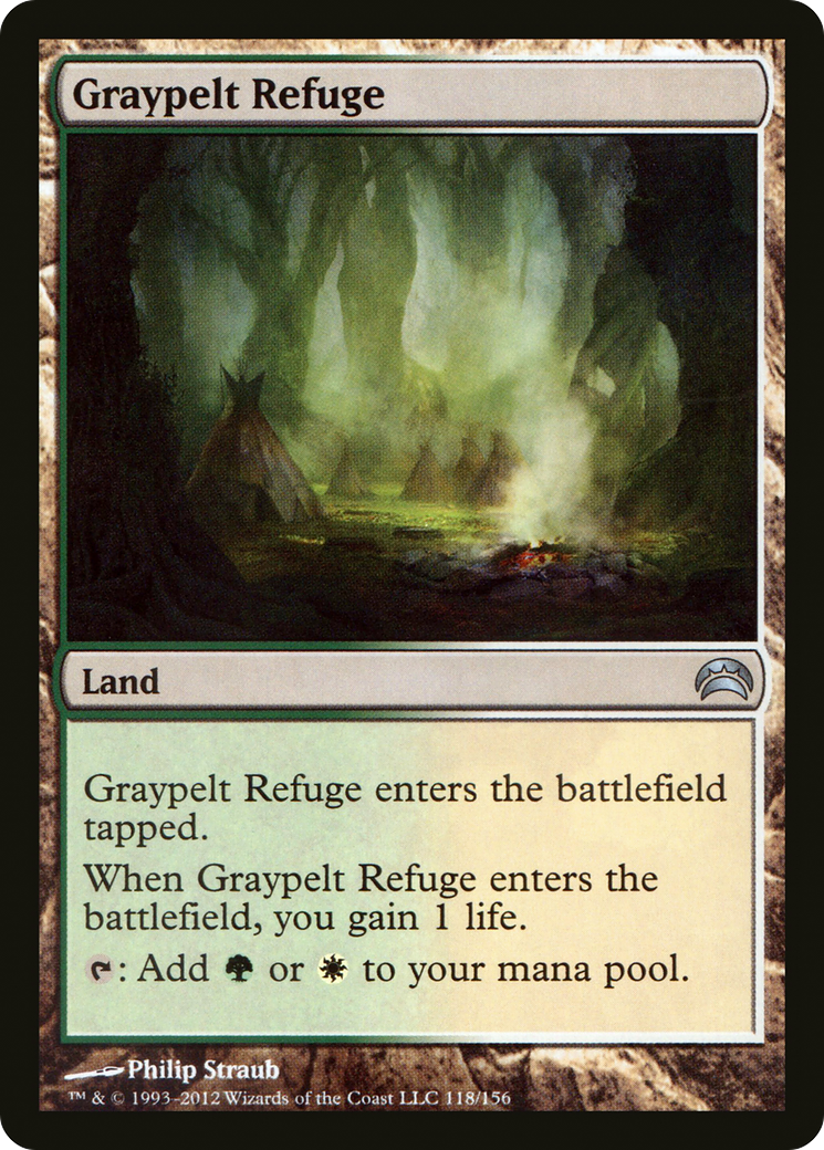 Graypelt Refuge (PC2-118) [Planechase 2012] Foil